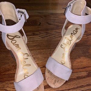 Sam Edelman Cork Wedges- size 7